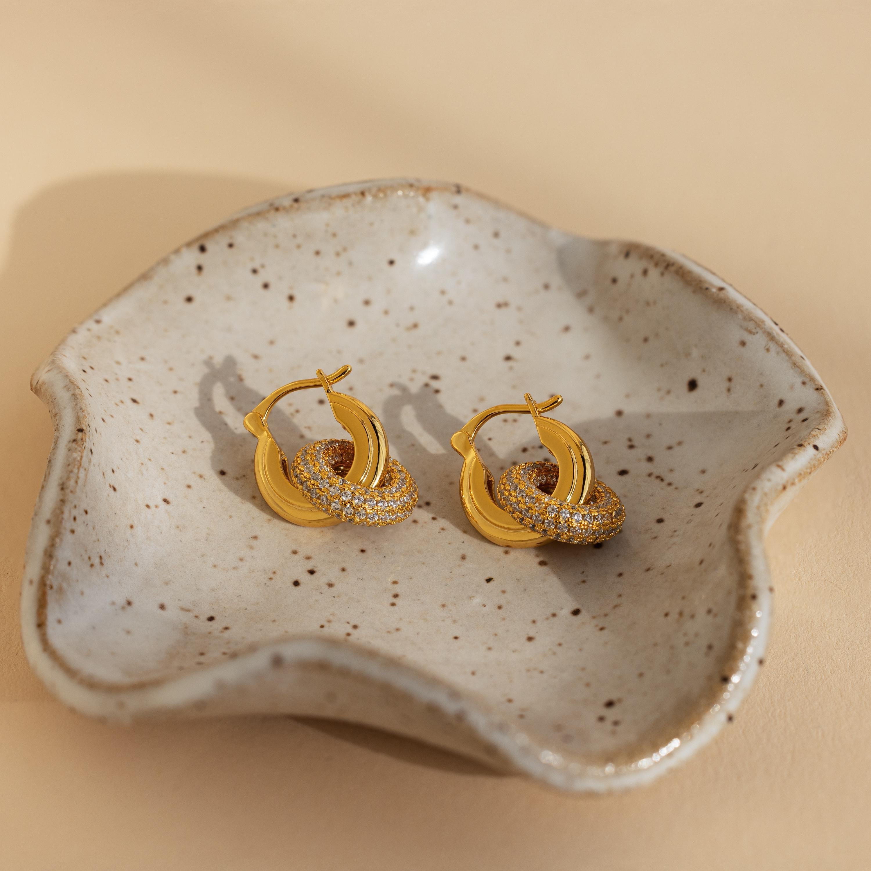 Isla hoop earrings