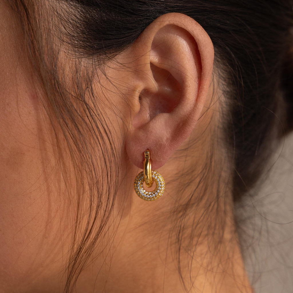 Isla hoop earrings