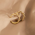 Pearl Charm Earrings