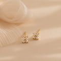 Pearl Petal Earrings
