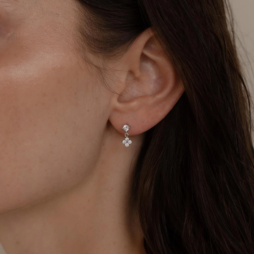 Delicate Flower Earrings