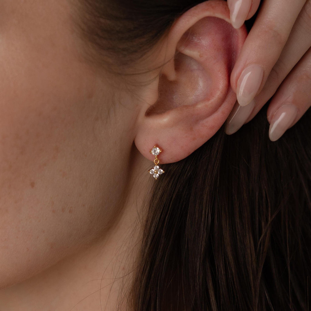 Delicate Flower Earrings