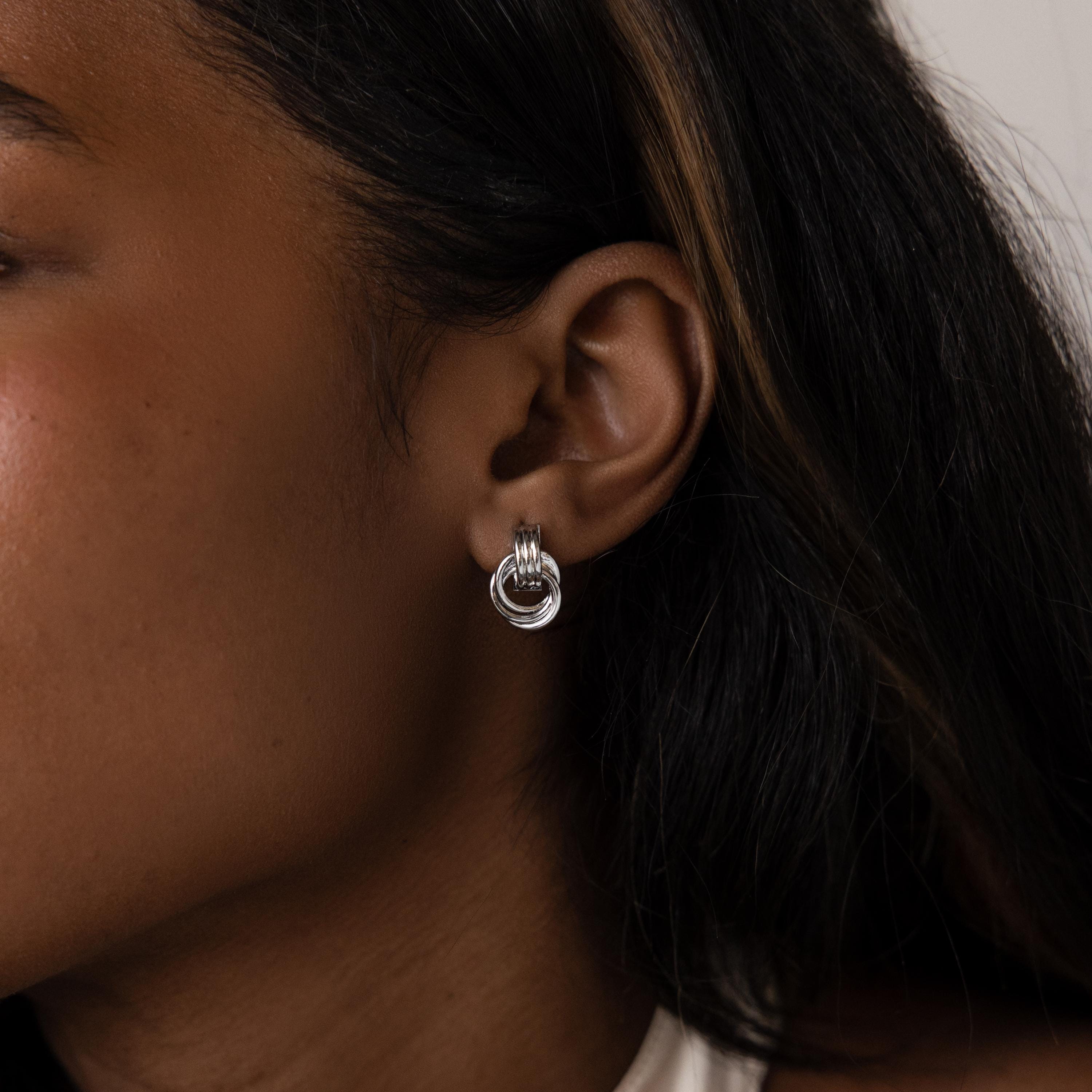 Intertwined Trio Earrings