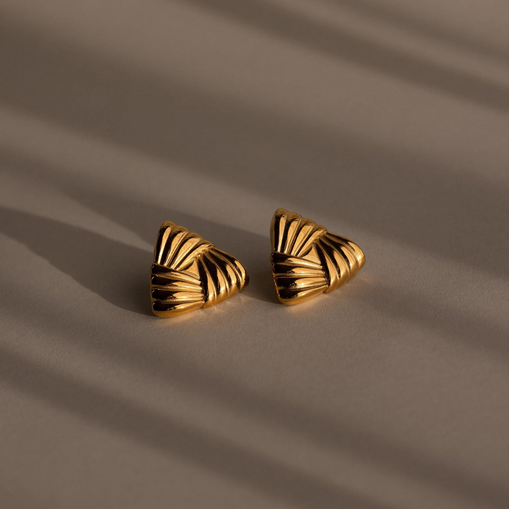 Geometric Charm Earrings