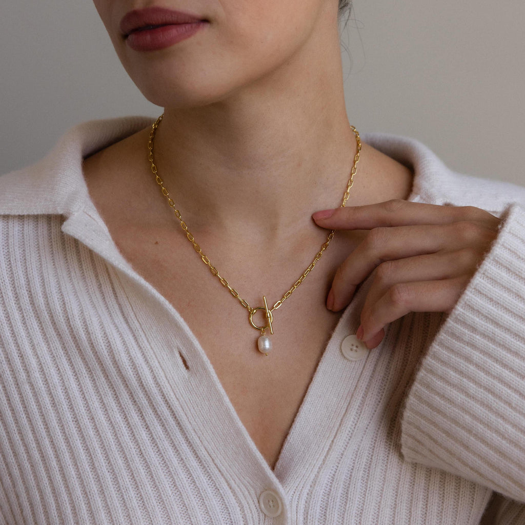Amélie Necklace with Modern Links