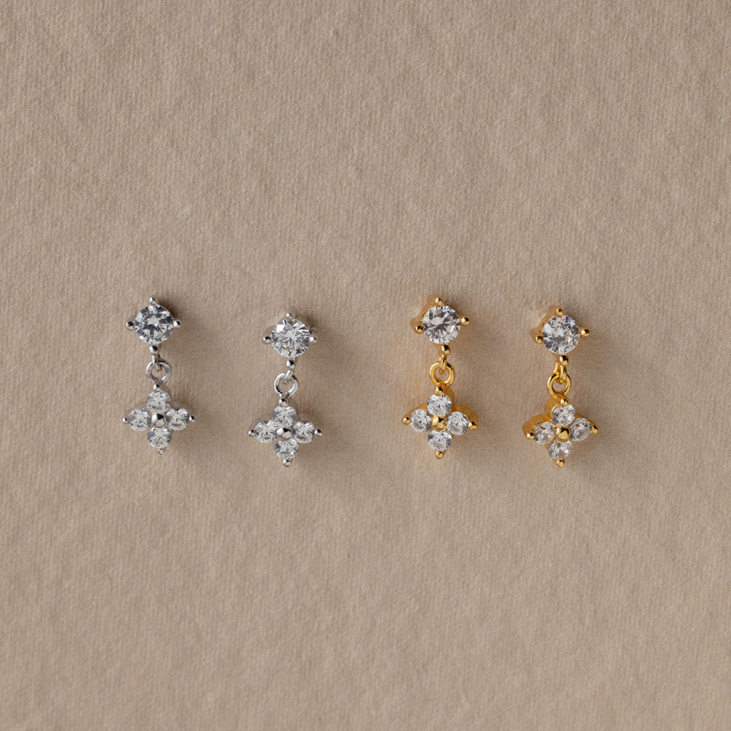 Delicate Flower Earrings