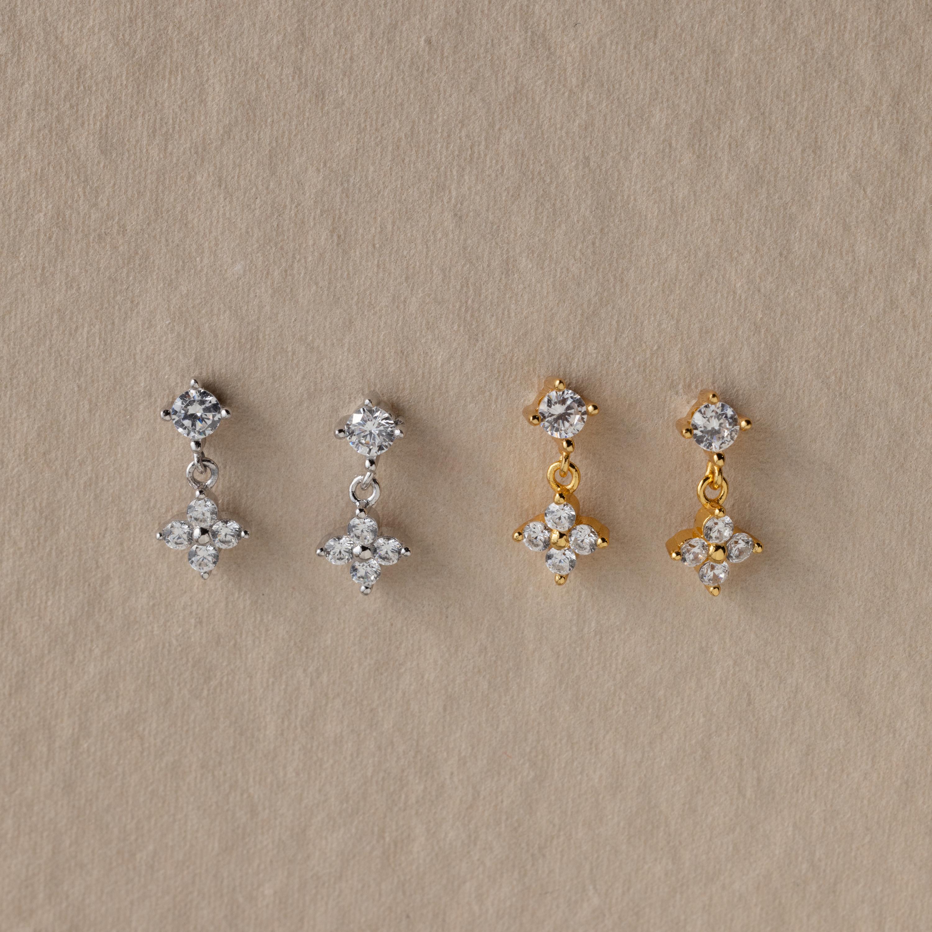 Delicate Flower Earrings