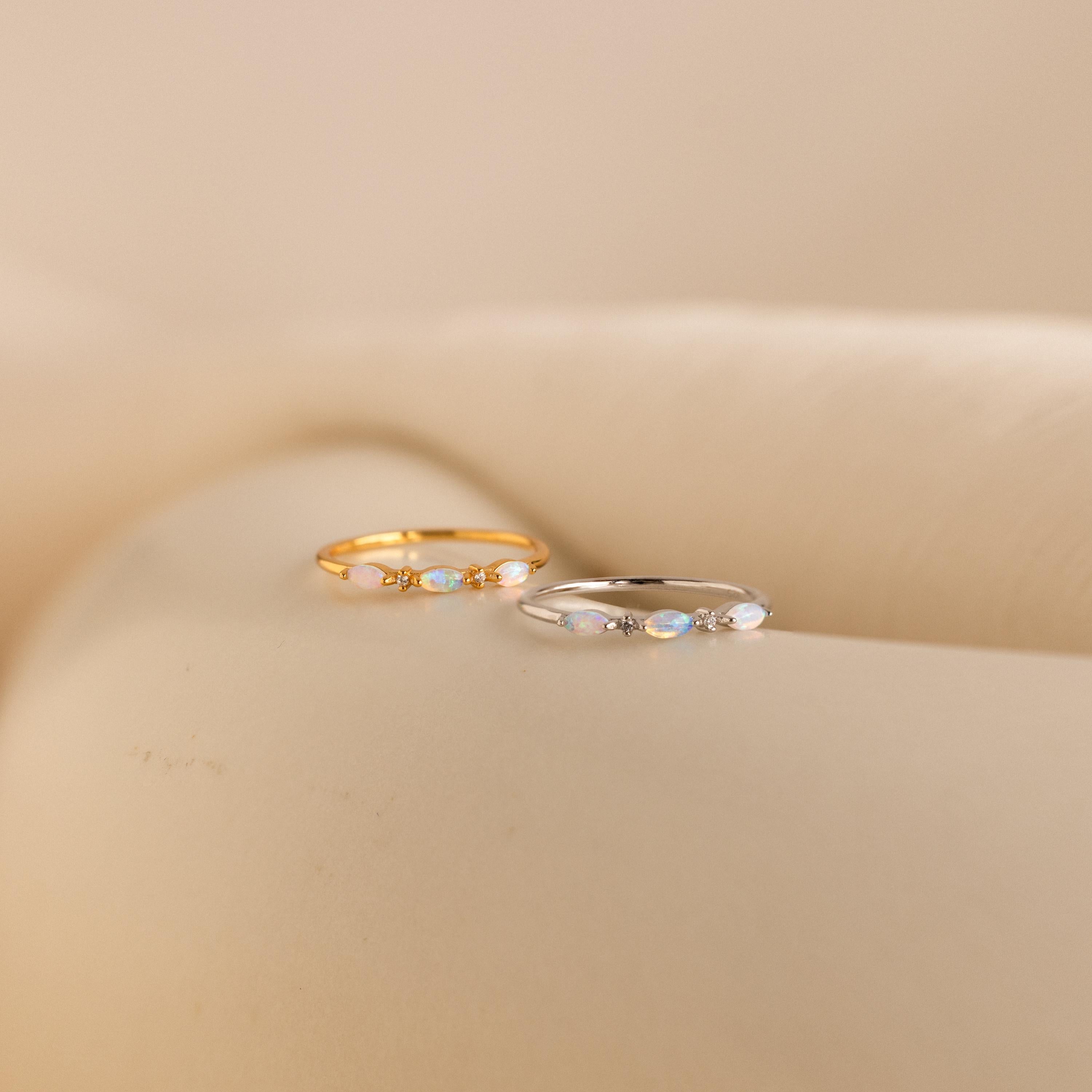 Livia Opal Ring