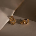 Intertwined Trio Earrings