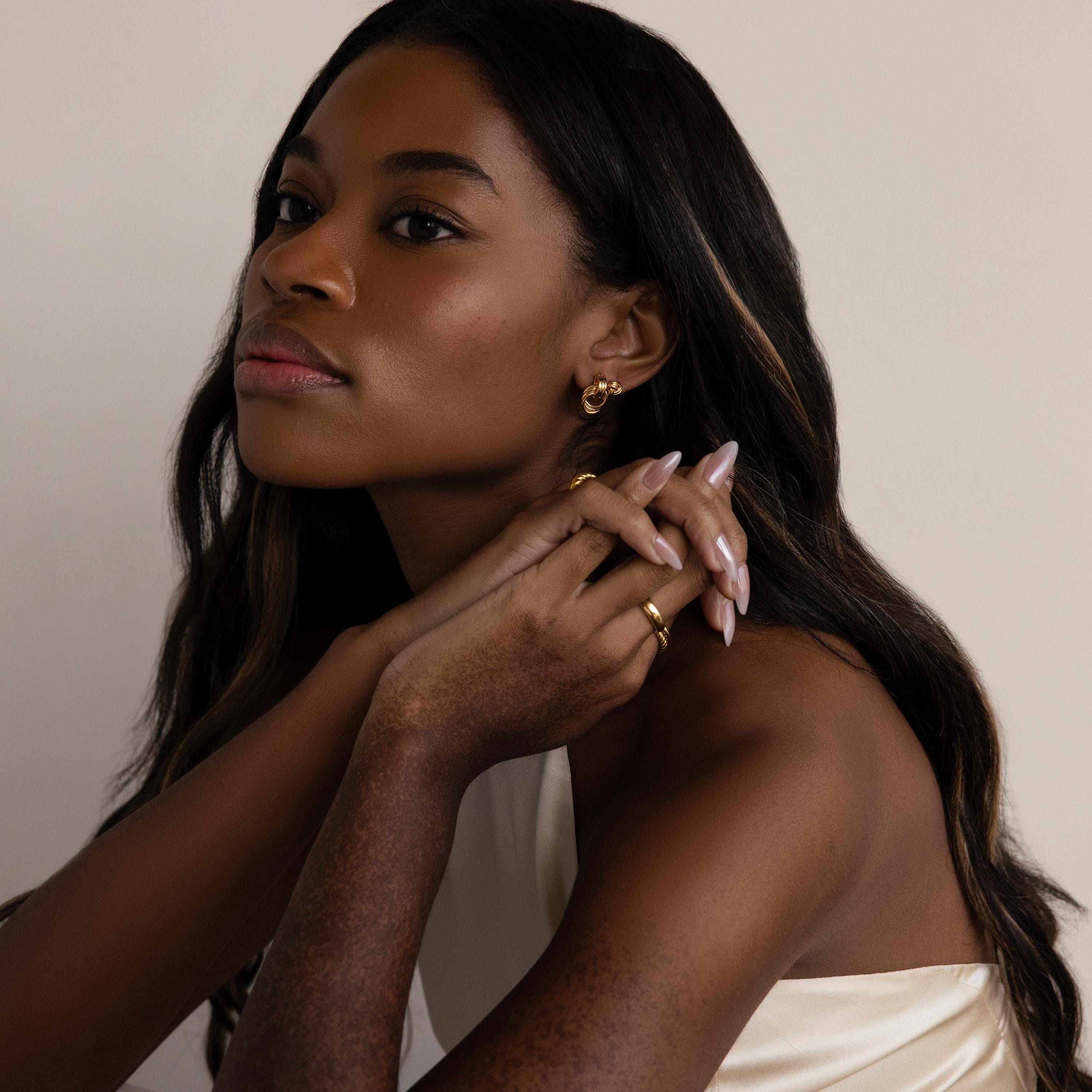 Intertwined Trio Earrings