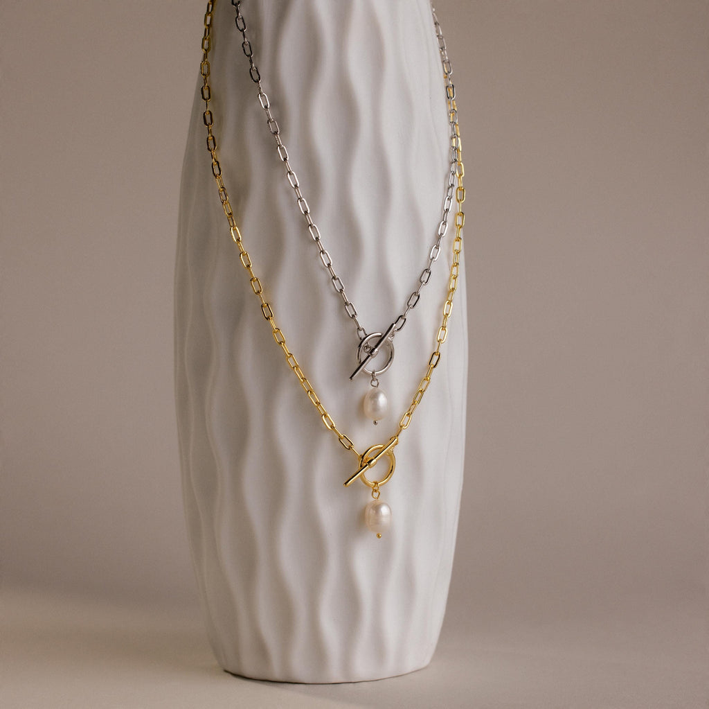 Amélie Necklace with Modern Links