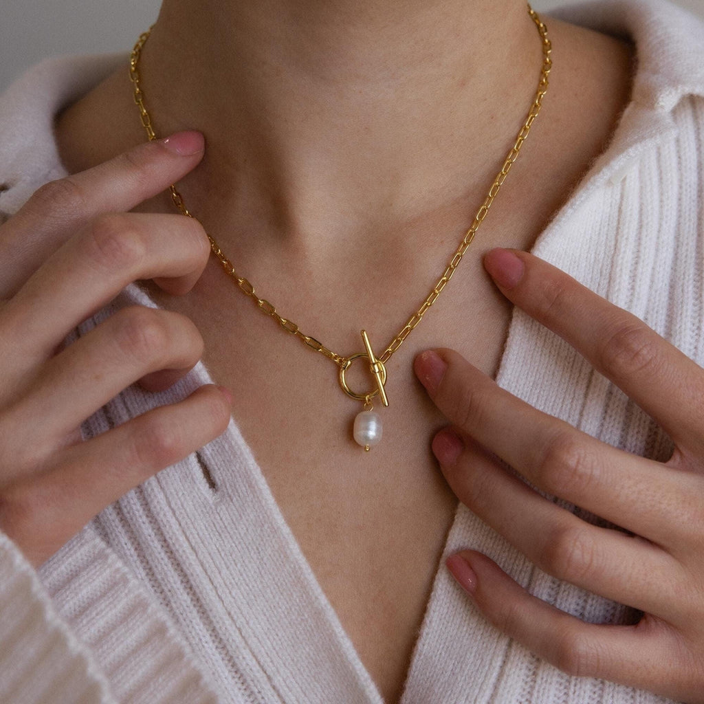 Amélie Necklace with Modern Links