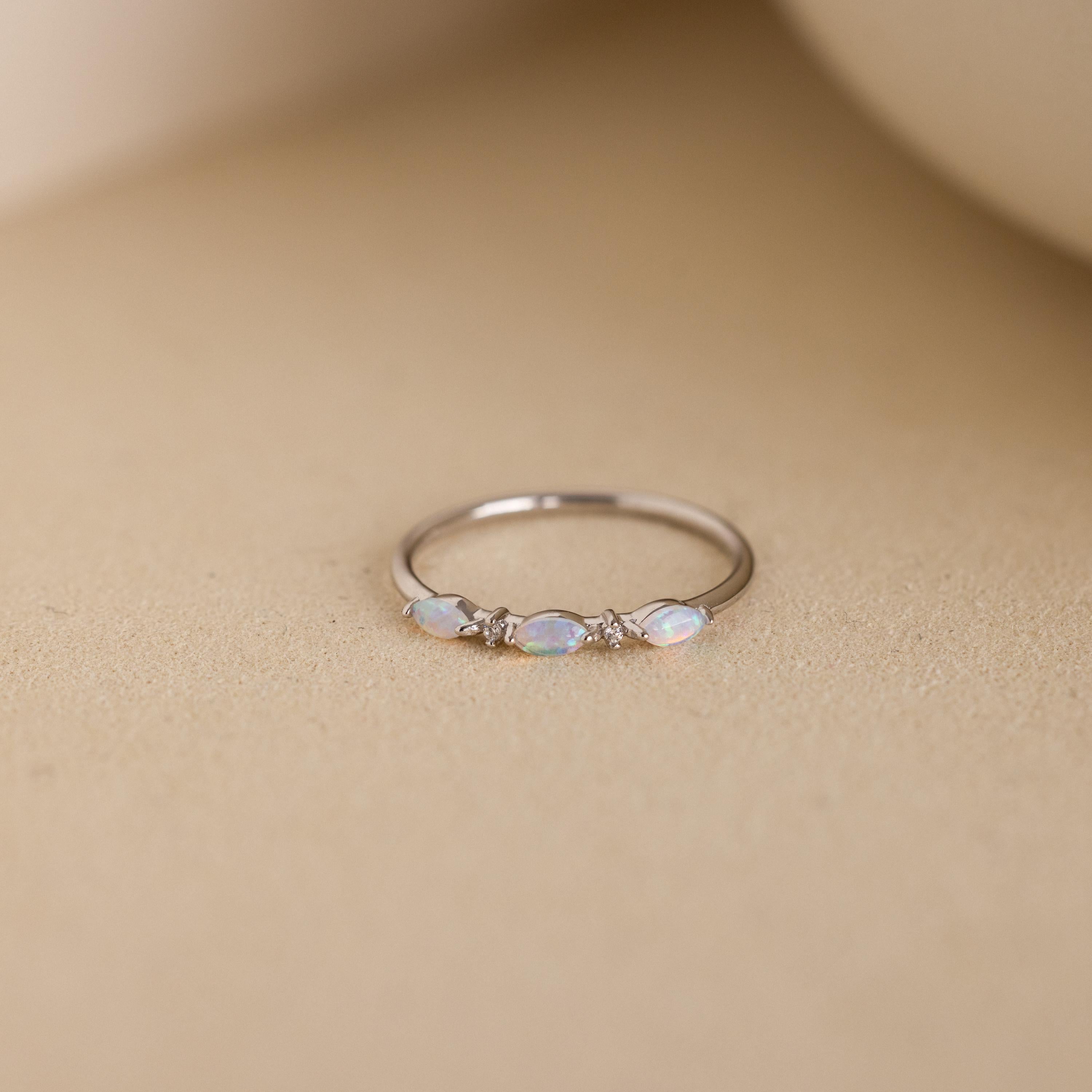 Livia Opal Ring