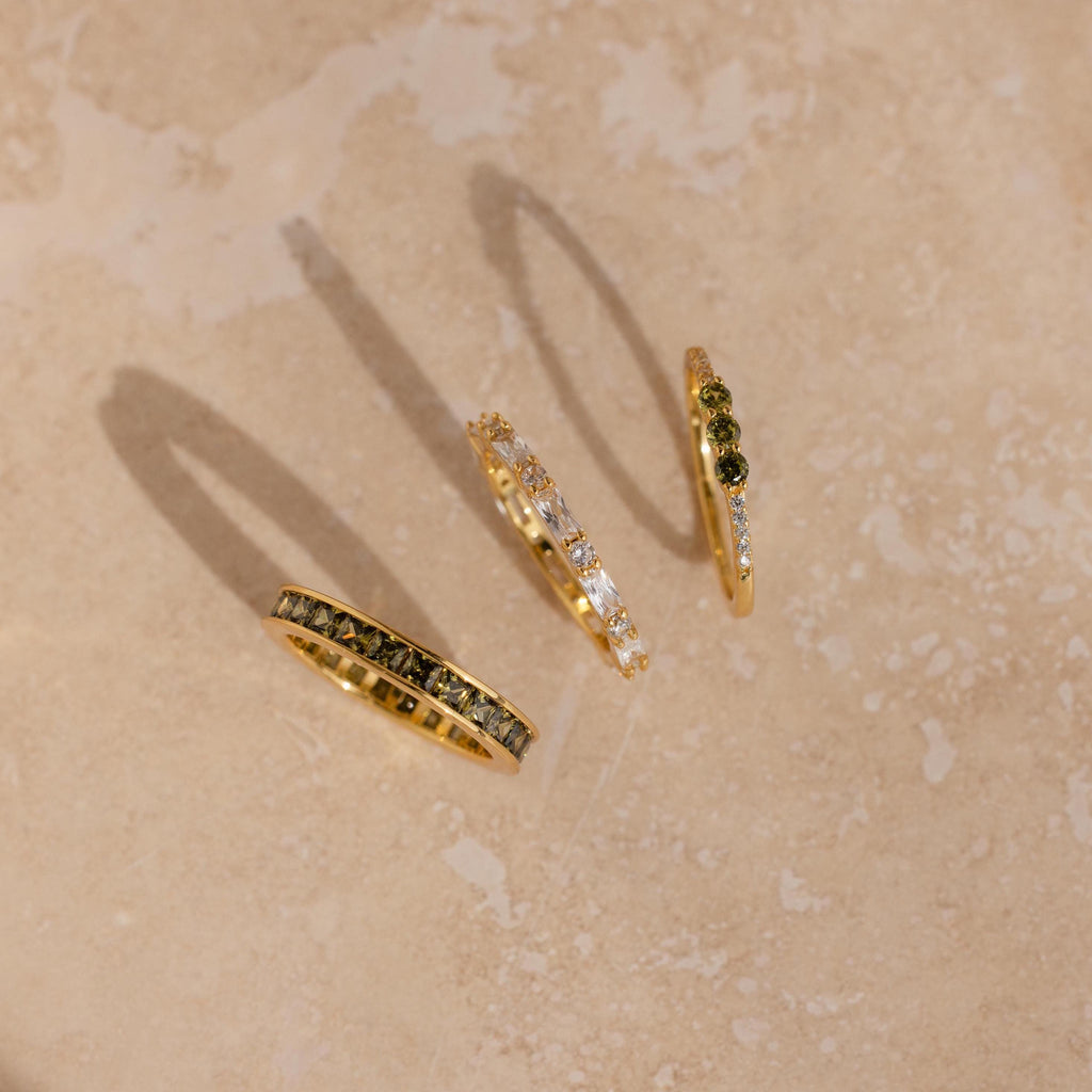 Imperial Garden Trio of Rings