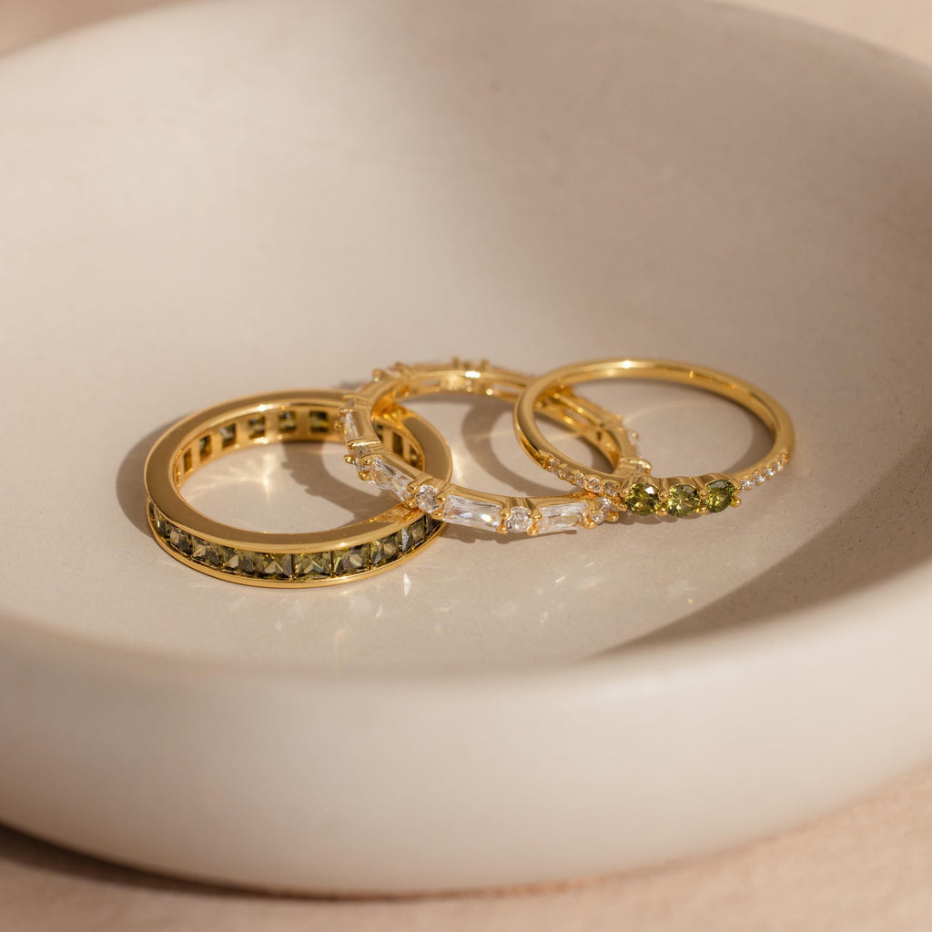 Imperial Garden Trio of Rings