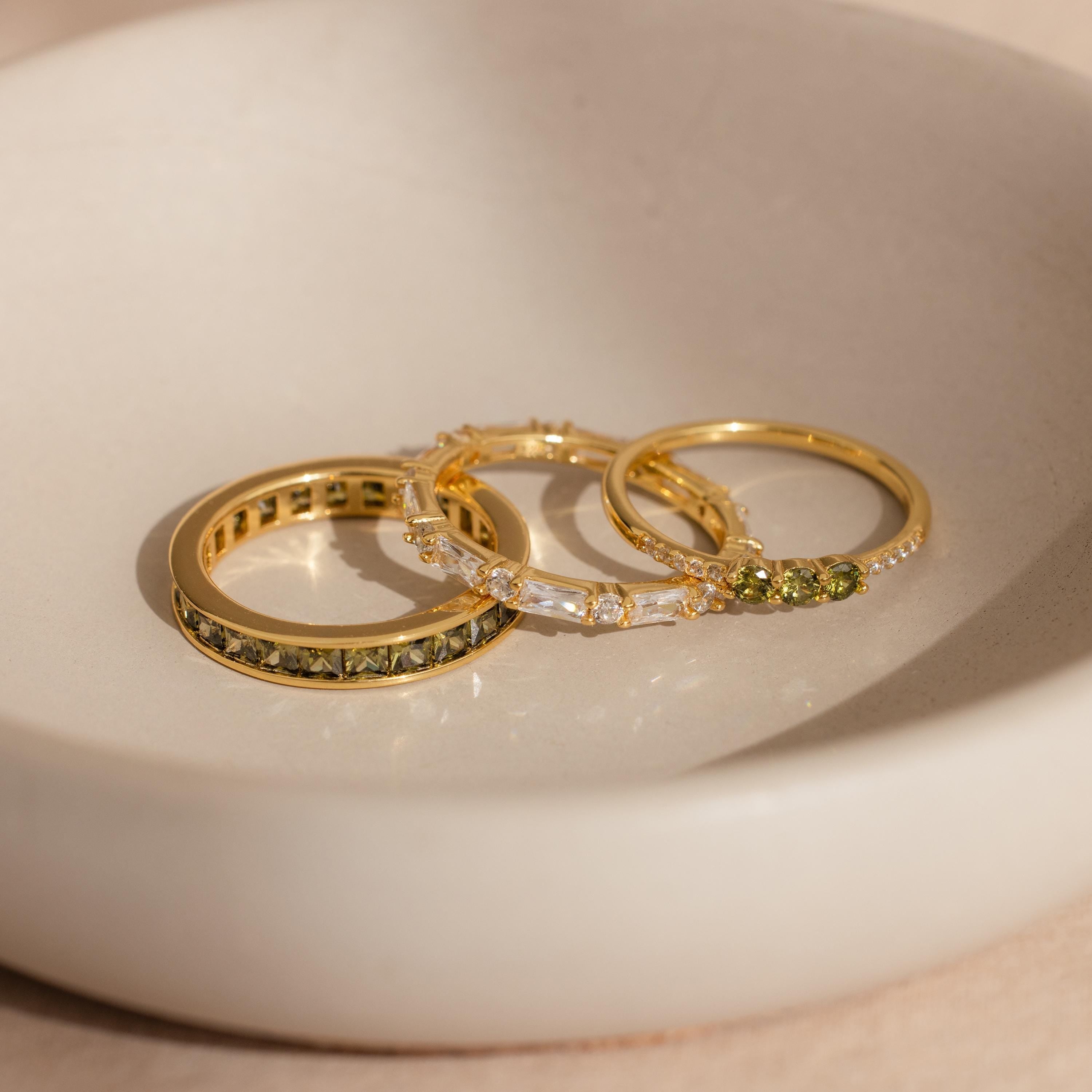 Imperial Garden Trio of Rings