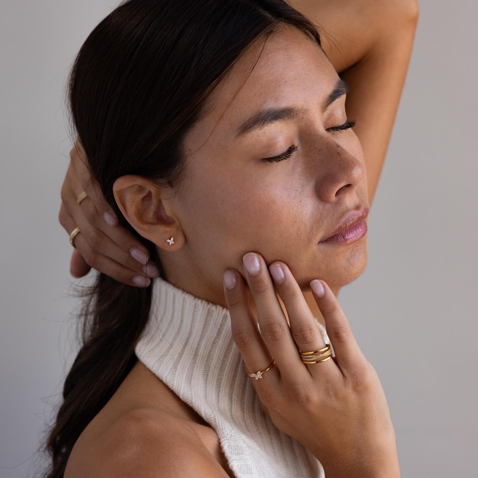 Petal Gem Earrings of the Month