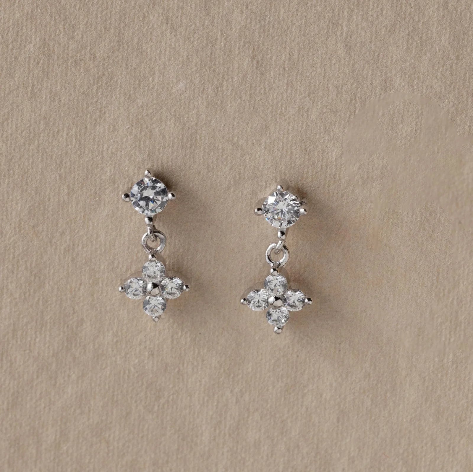 Delicate Flower Earrings