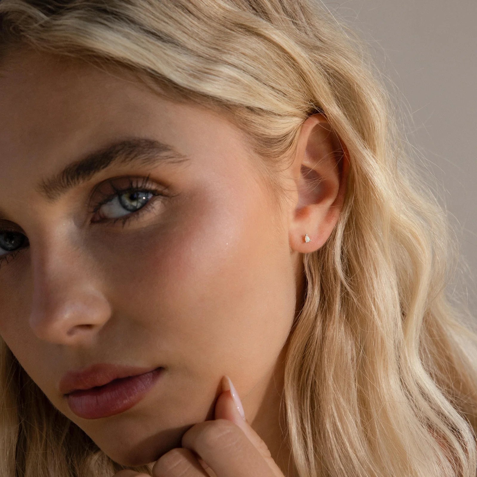 Opal Drop Earrings