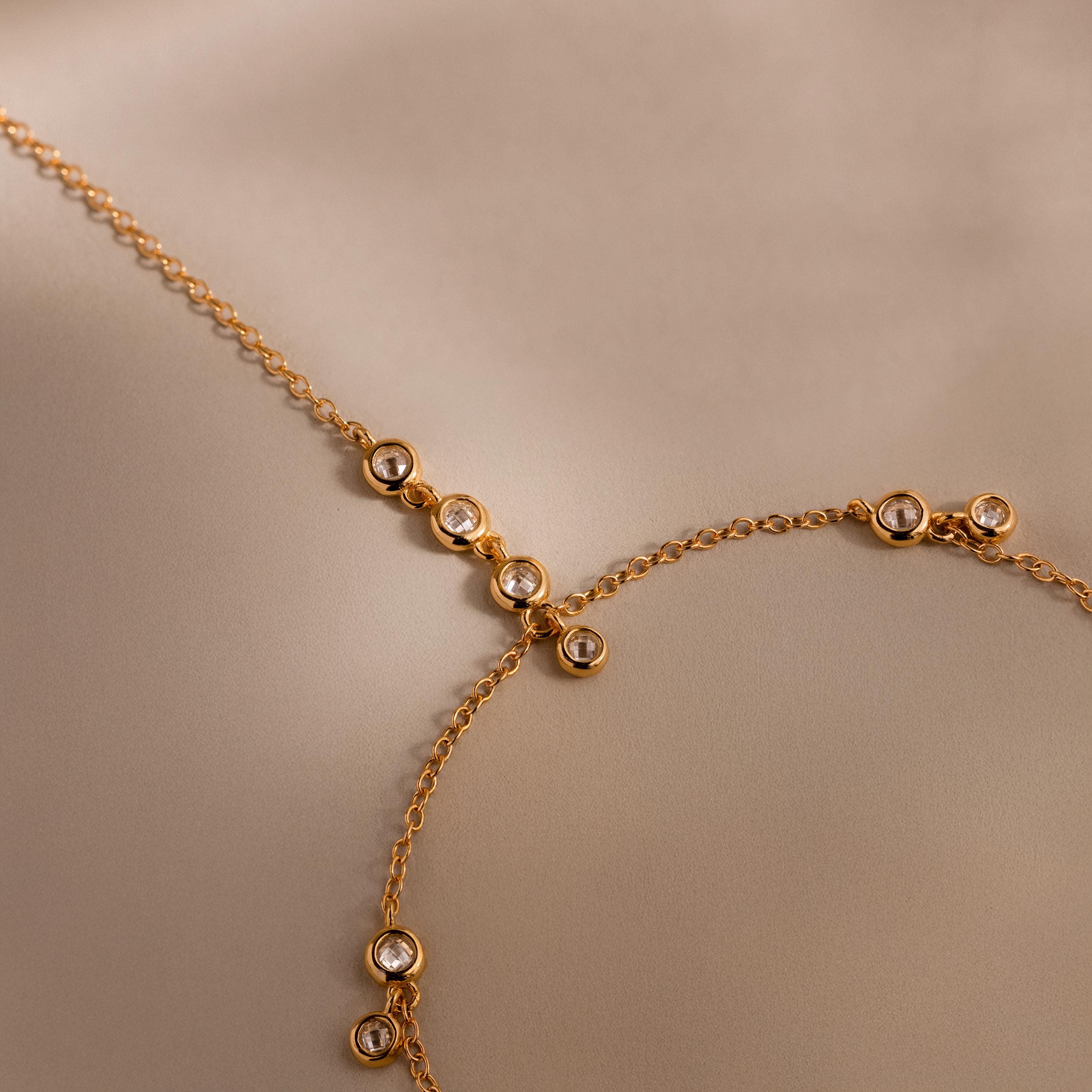 Serena Shine Hand Bracelet