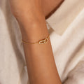 Pave Linked Pendant Bracelet