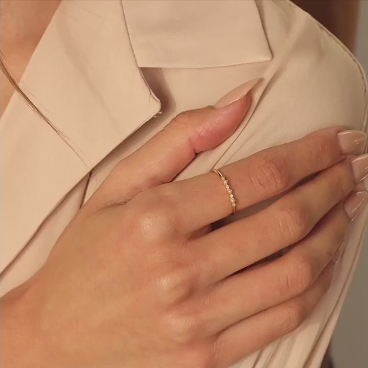 Aurora Pearl Ring