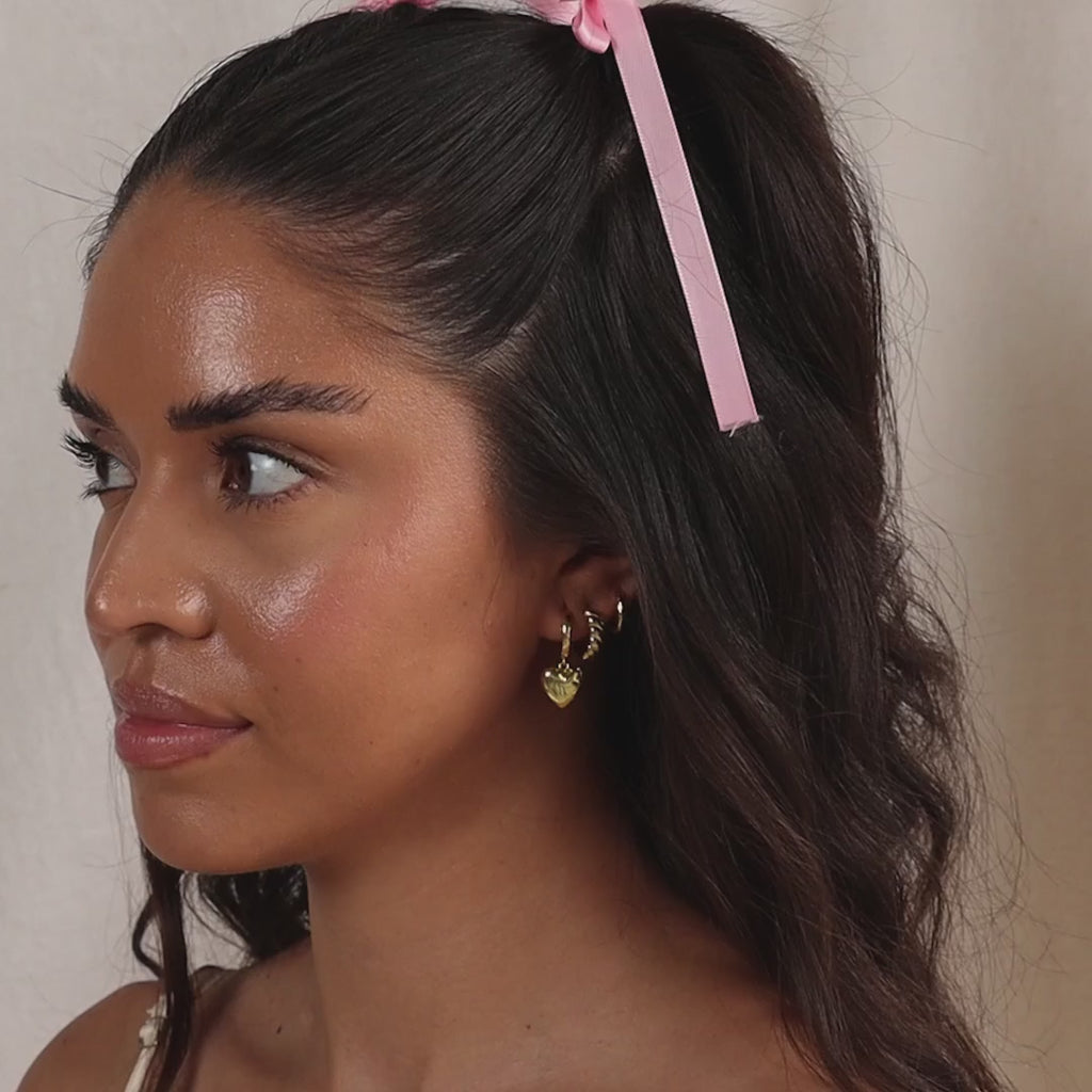 heart earrings