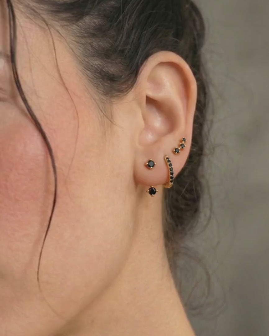 Onyx earring set