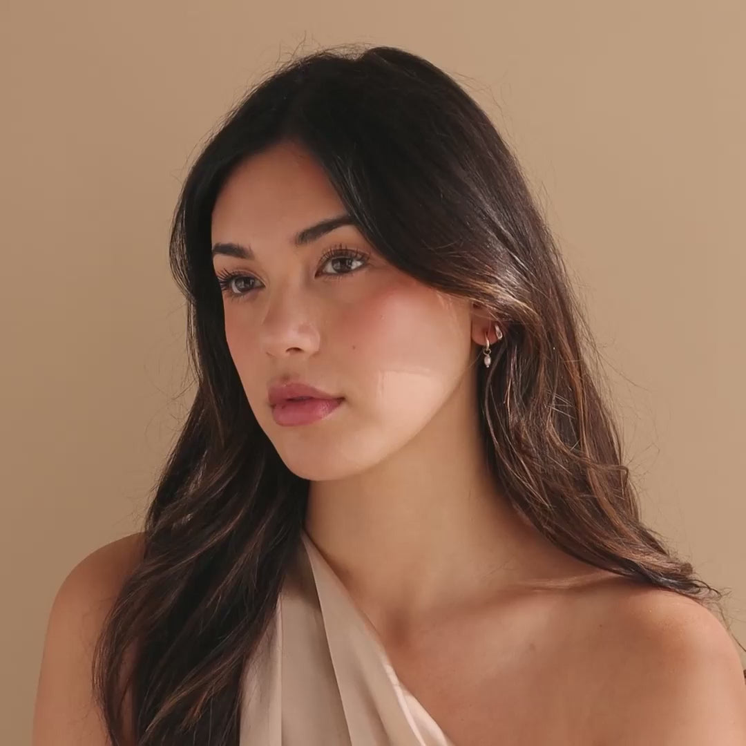 Fiona hoop earrings