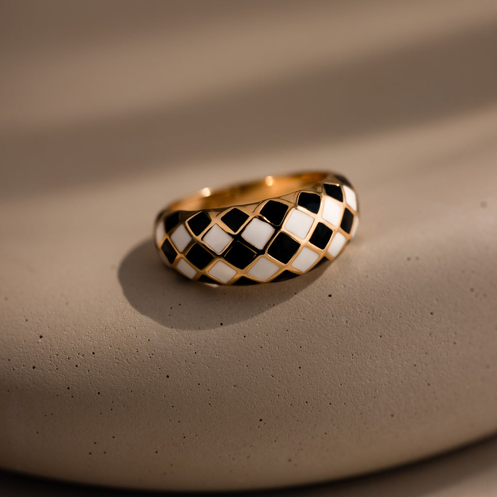 Luna Textured Ring
