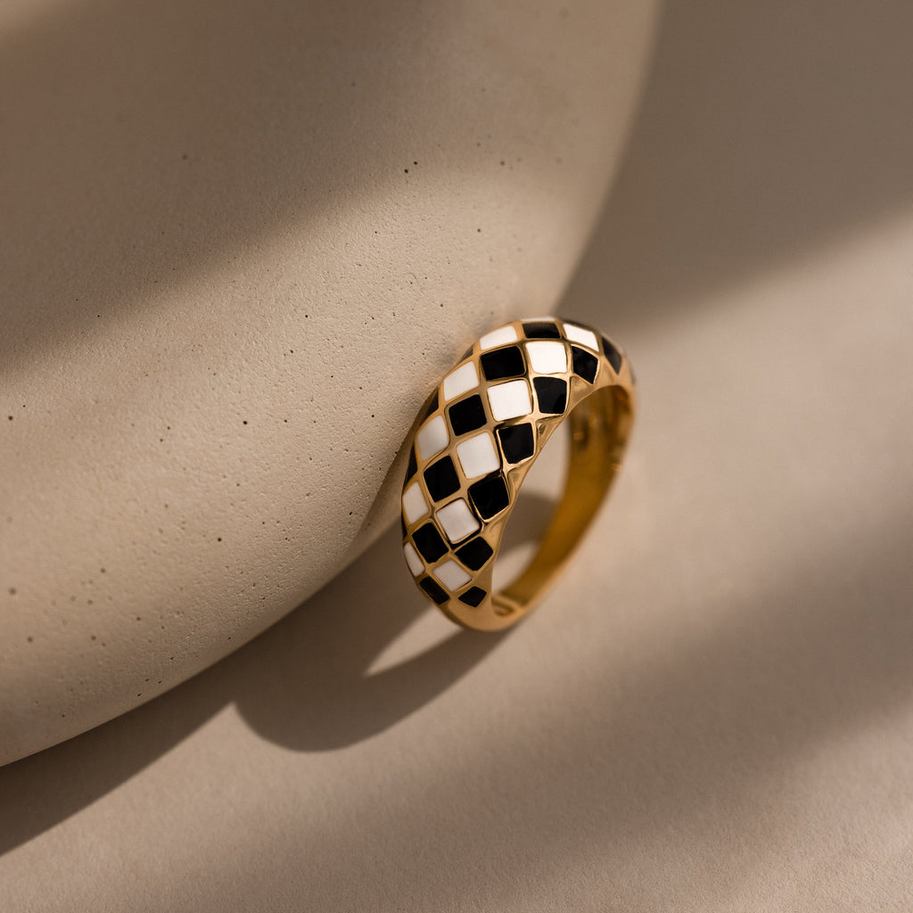 Luna Textured Ring