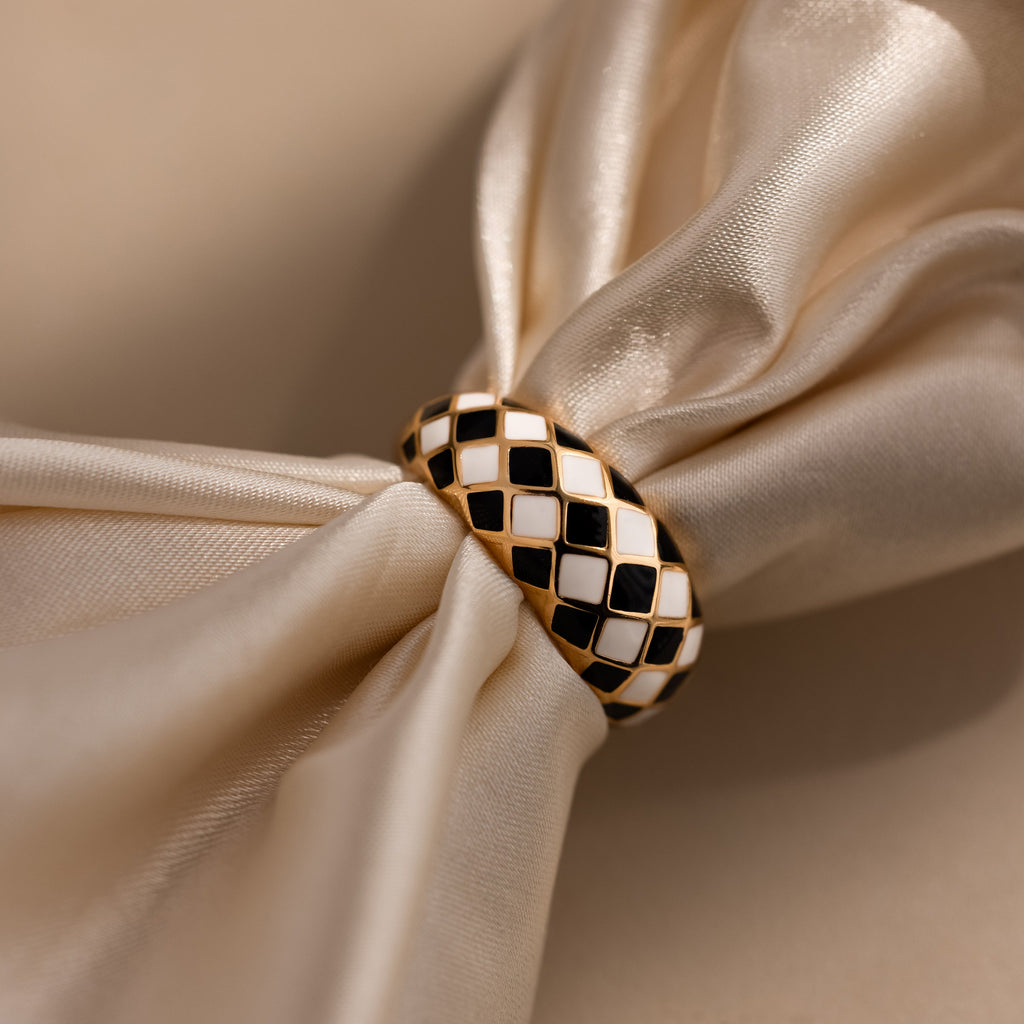 Luna Textured Ring