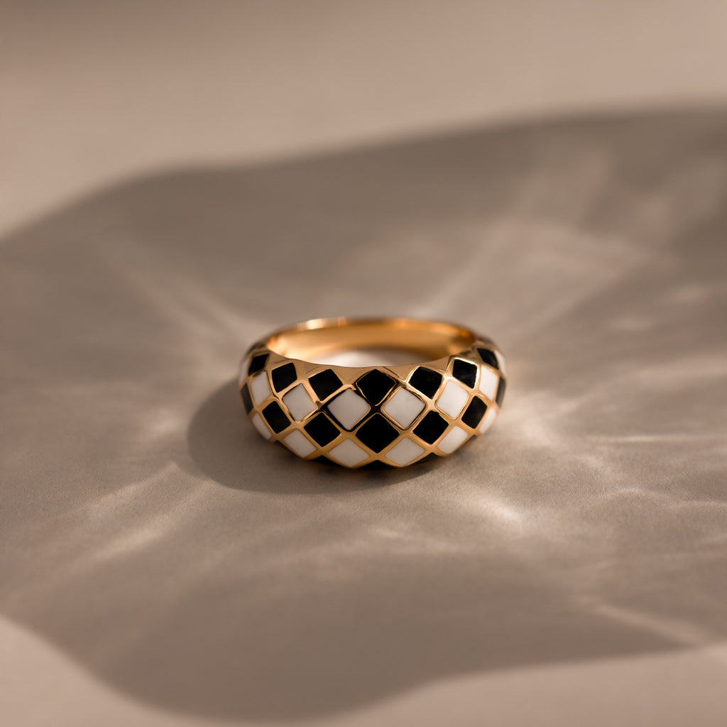 Luna Textured Ring